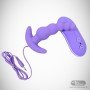 VIBRATING ANAL PLUG BEADS PROSTATE MASSAGER AD-028