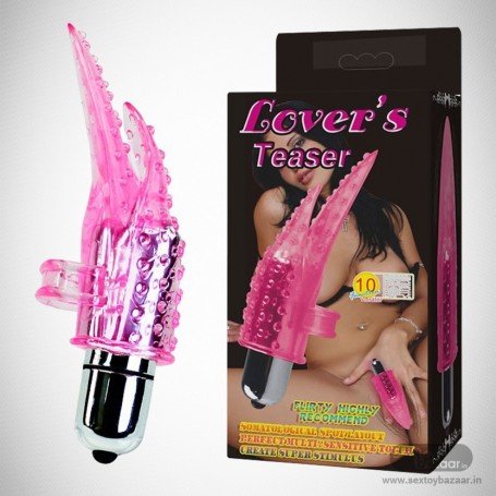 Lover Teaser 10 Speeds Finger & Clit Vibrator for Women BV-15
