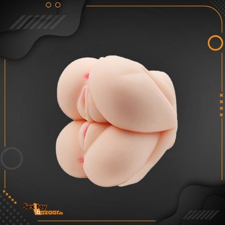 3p Love Double Ass & Vagina Masturbator BAV-021