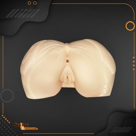 Silicone Jeans Ass & Vagina Masturbator BAV-020