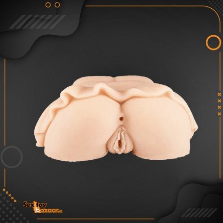 Artificial Silicone Mini skirt Ass & Vagina Masturbator BAV-018