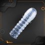 Crystal Penis Sleeve Textured Extension PES-021