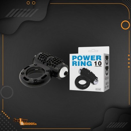 PRETTY LOVE BLACK POWER RING CR-021