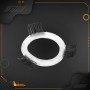 Transparent Hair Finger Fun Function Cock Ring CR-009