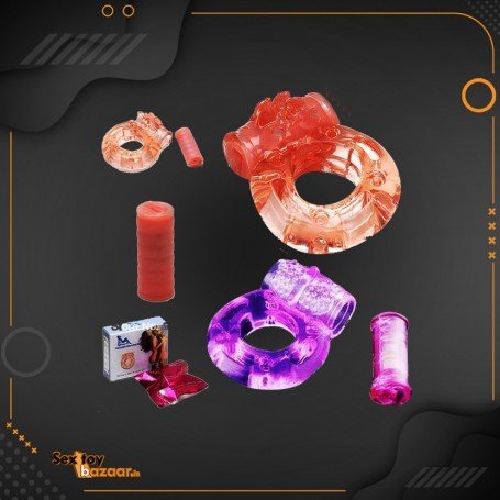 Cock Ring Vibrator 2pcs CR-001
