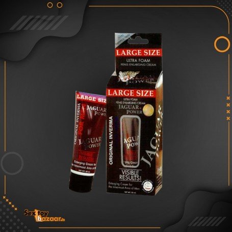 Jaguar Power Ultra Foam Penis Enlargement Cream 50ml PEC-001
