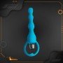 BLUE SILICONE ANAL VIBRATOR AD-029