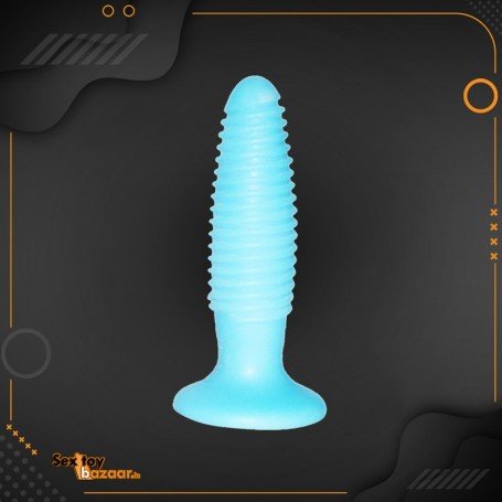 Ribbed Fat Anal Dildo AD-010