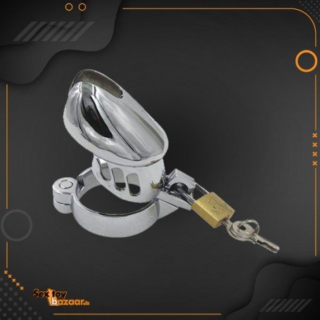 3 Size Metal Male Chastity Device Belt Cock Cages BDSM-022