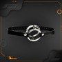Double Metal Ring Gag for Him & Her BDSM-003