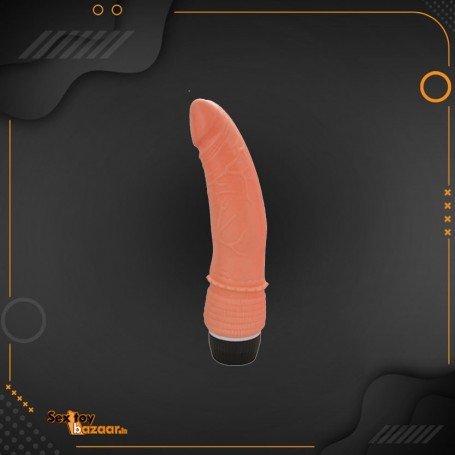 Ultra Slim Flexidick with vibrating Silicone RSV-036
