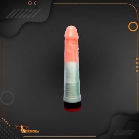 Long Tough Silicone Realistic Vibrator RSV-025