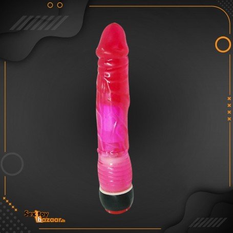 Long Tough Jelly Realistic Vibrator RSV-024