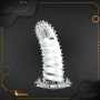 BRAVE MAN Crystal Penis Extension Sleeve PES-024