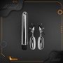 Fun Vibrator and Nipple Clamp Fiery Combo FV-018